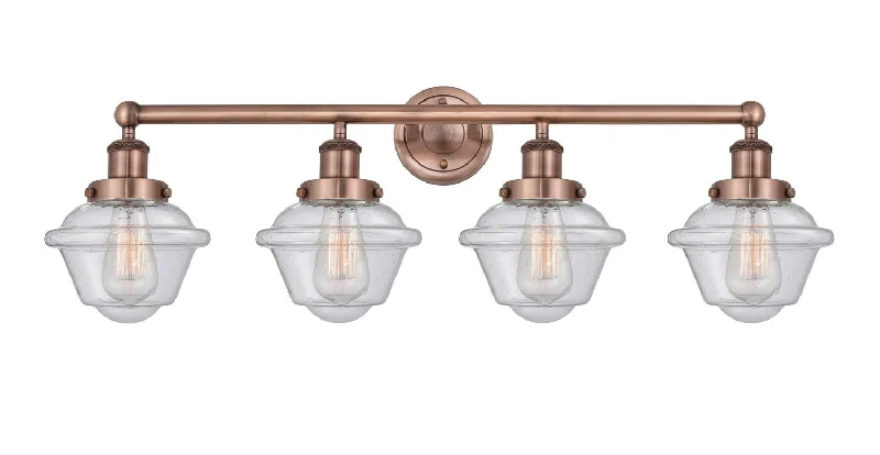 Industrial Lighting with High CRI (Color Rendering Index) for True Color PerceptionEdison Four Light Bath Vanity Industrial Lighting with High CRI (Color Rendering Index) for True Color PerceptionEdison Four Light Bath Vanity