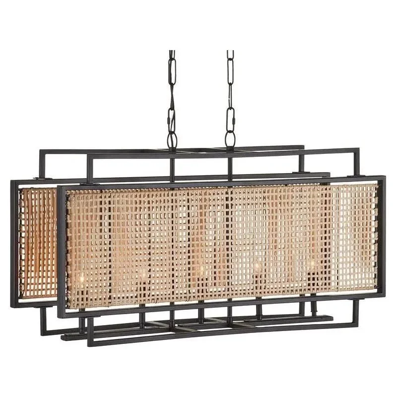 Track lighting for updating office lobbiesBoswell Linear Chandelier
