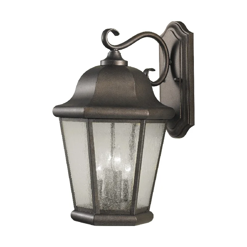 Industrial Lighting for Textile MillsMartinsville Four Light Outdoor Wall Lantern