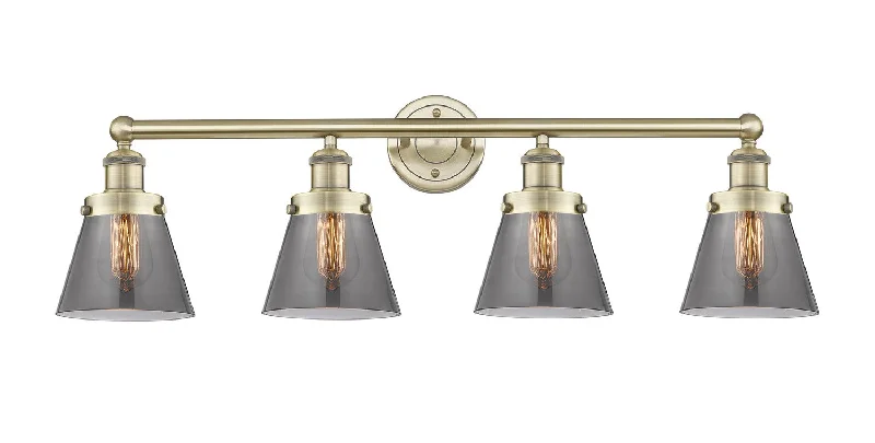 Industrial Lighting for Electronics ManufacturingEdison Four Light Bath Vanity