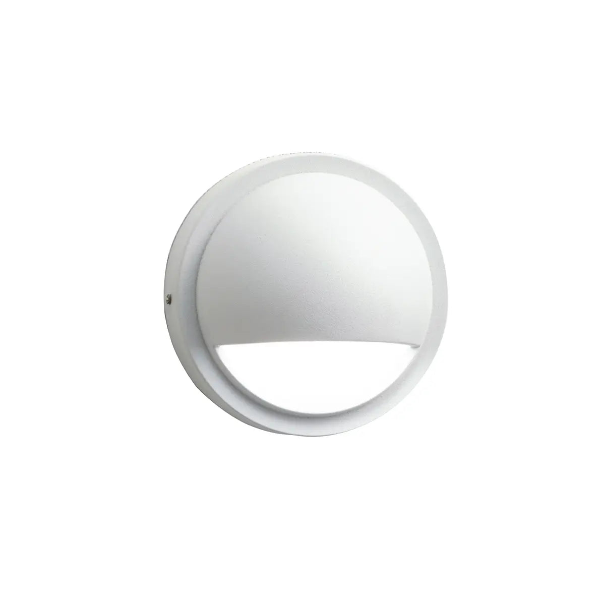 Adjustable Industrial Lighting for Flexible Illumination12V LED Deck Light Half Moon 3000K  Textured White