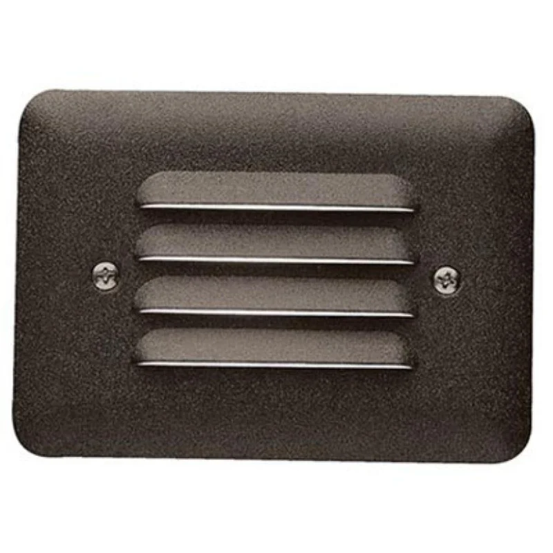 Industrial Lighting for Printing Press Facilities2.5W LED Landscape Mini Step Light Textured Architectural Bronze 43 Lumens 3000K 15V
