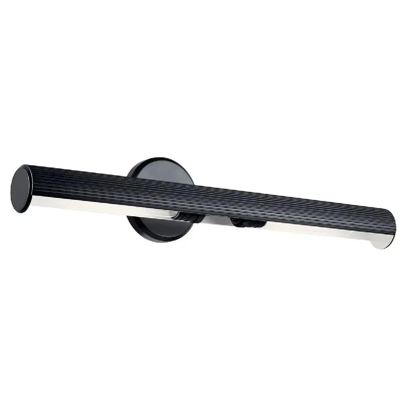 Dimmable Industrial Lighting for Ambiance ControlMidi 24" 2-Light Picture Light, Black Finish