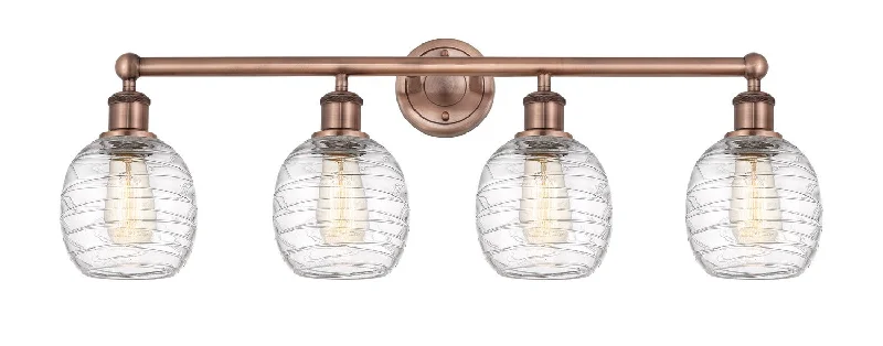 Industrial Lighting with High CRI (Color Rendering Index) for True Color PerceptionEdison Four Light Bath Vanity Industrial Lighting with High CRI (Color Rendering Index) for True Color PerceptionEdison Four Light Bath Vanity