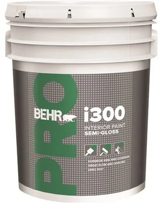 Track lighting with frosted glass shadesBehr Pro I300 Semi-Gloss Interior Paint 5 Gallon Antique White