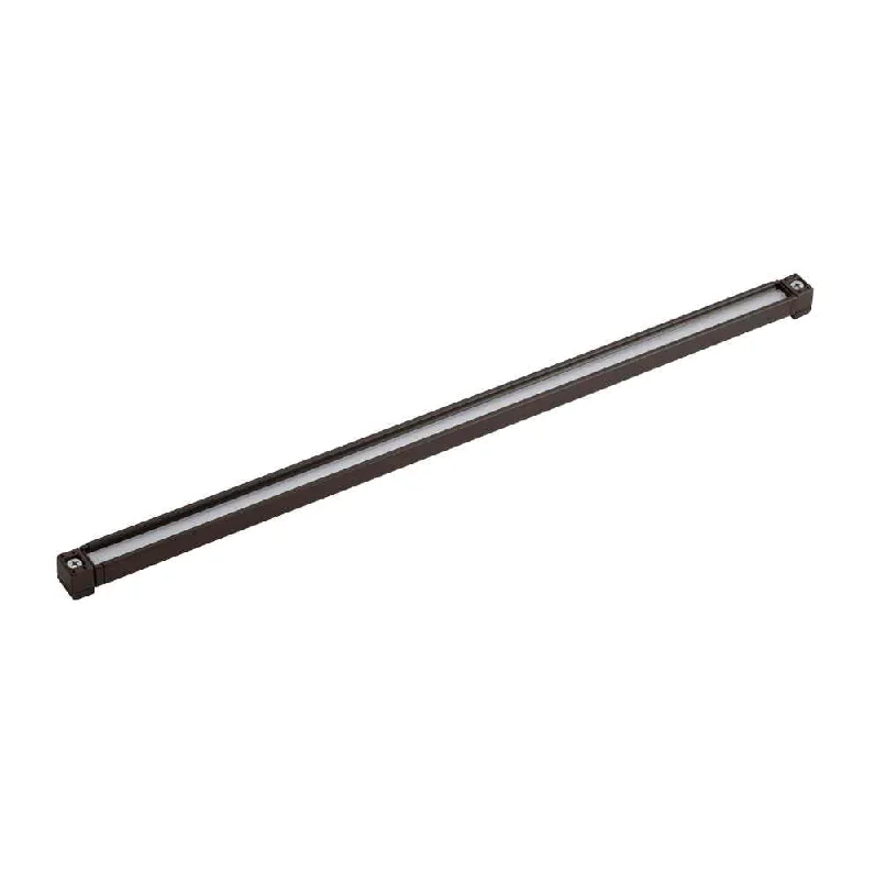 Industrial Lighting for Pharmaceutical Manufacturing12V LED 18" Hardscape Light 3000K Textured Architectural Bronze Aluminum