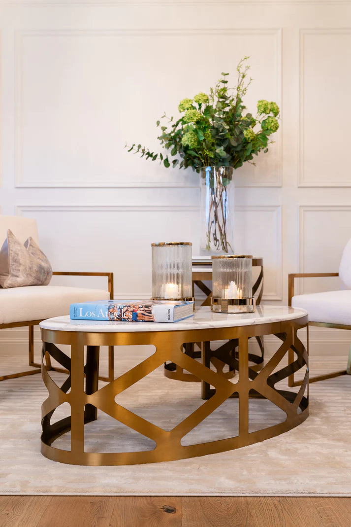 Contemporary track lighting in black finishCannes Coffee Table Gold - Finish