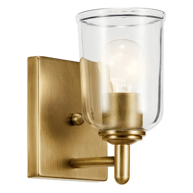 Adjustable Industrial Lighting for Flexible IlluminationShailene 8" 1-Light Wall Sconce, Gold Finish