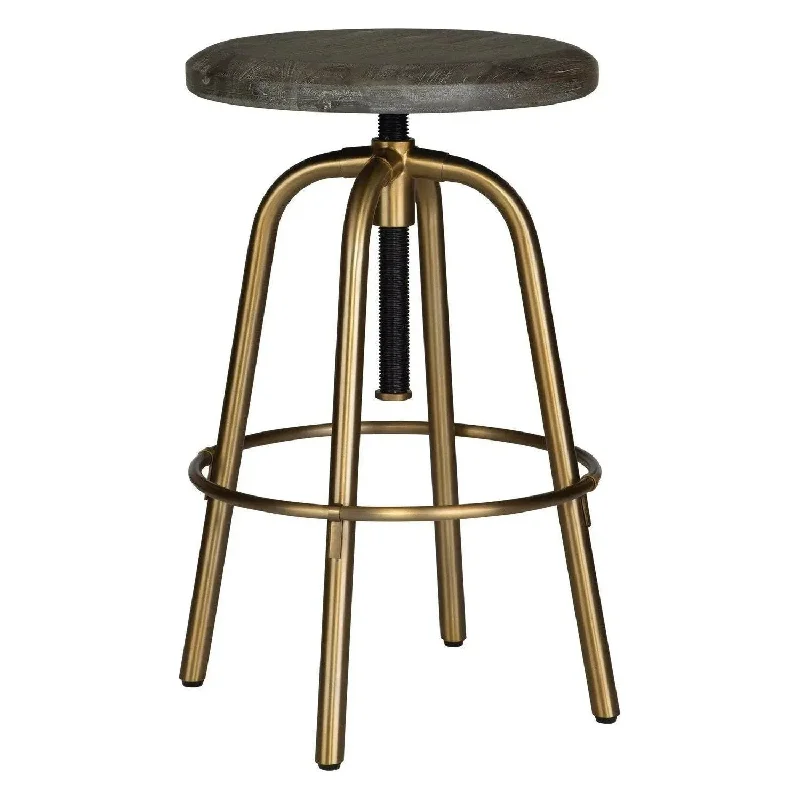 Rustic track lighting for farmhouse decorRevolve Counter Stool
