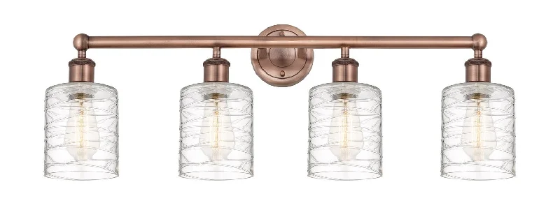 Corrosion - Resistant Industrial Lighting for Coastal FactoriesEdison Four Light Bath Vanity