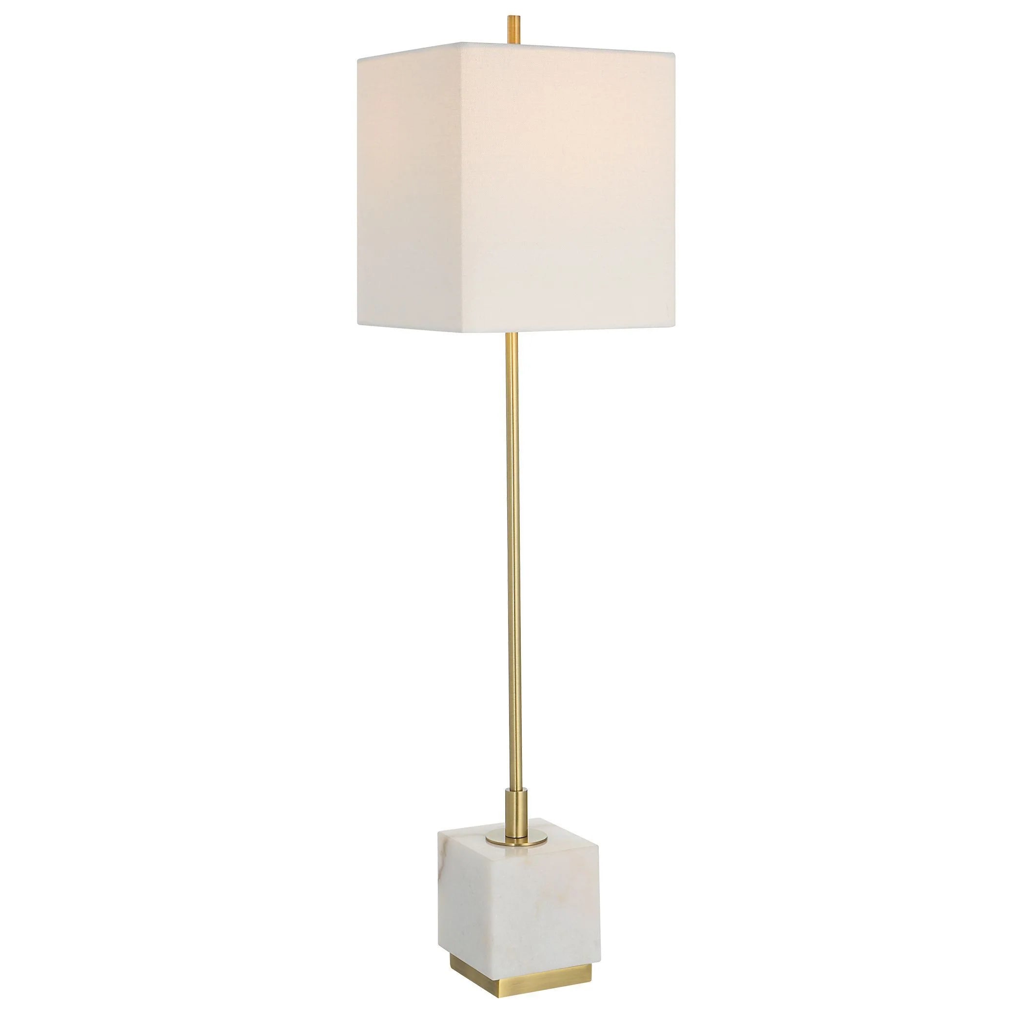 Rustic track lighting for farmhouse decorEscort Buffet Lamp, Brass