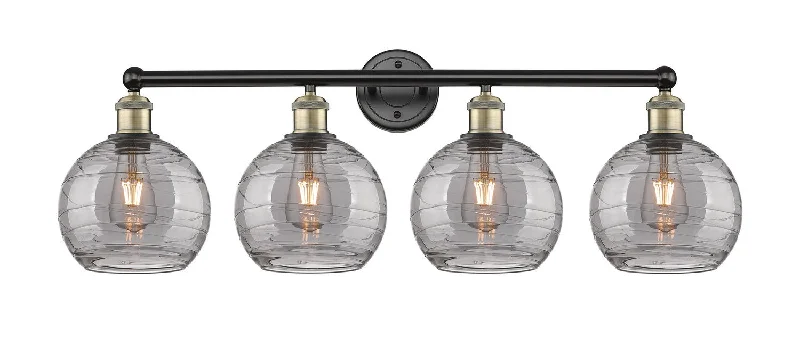 Industrial Area Lighting for Large Open SpacesDowntown Urban Four Light Bath Vanity Industrial Area Lighting for Large Open SpacesDowntown Urban Four Light Bath Vanity
