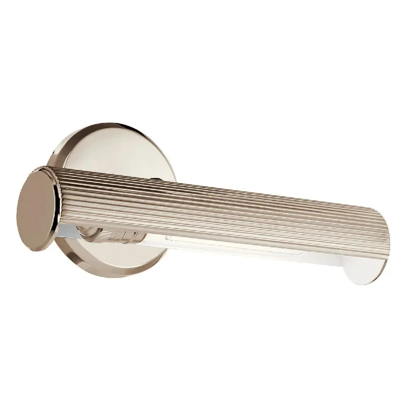 Industrial Lighting for Furniture FactoriesMidi 12" 1-Light Picture Light, Silver Finish