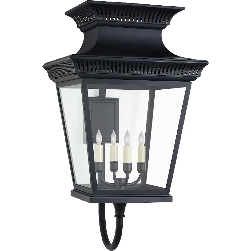 Wireless track lighting for easy installationElsinore Large Bracket Lantern