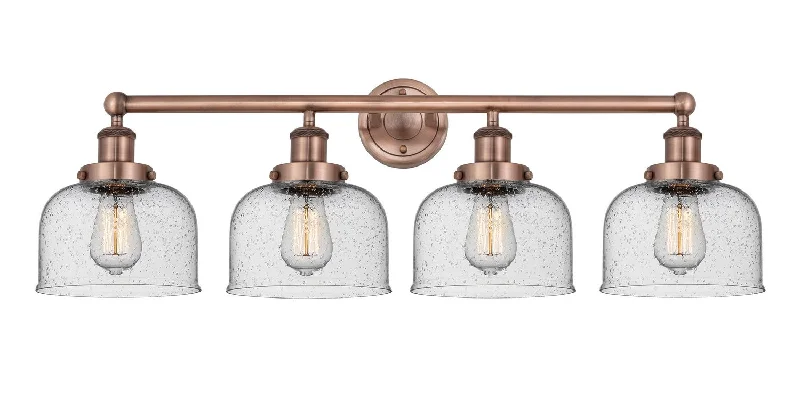 Industrial Lighting with High CRI (Color Rendering Index) for True Color PerceptionEdison Four Light Bath Vanity Industrial Lighting with High CRI (Color Rendering Index) for True Color PerceptionEdison Four Light Bath Vanity