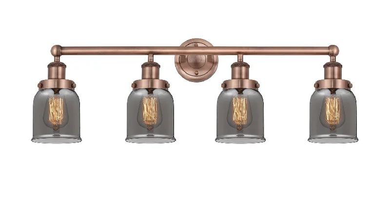 Industrial Lighting for Woodworking FactoriesEdison Four Light Bath Vanity