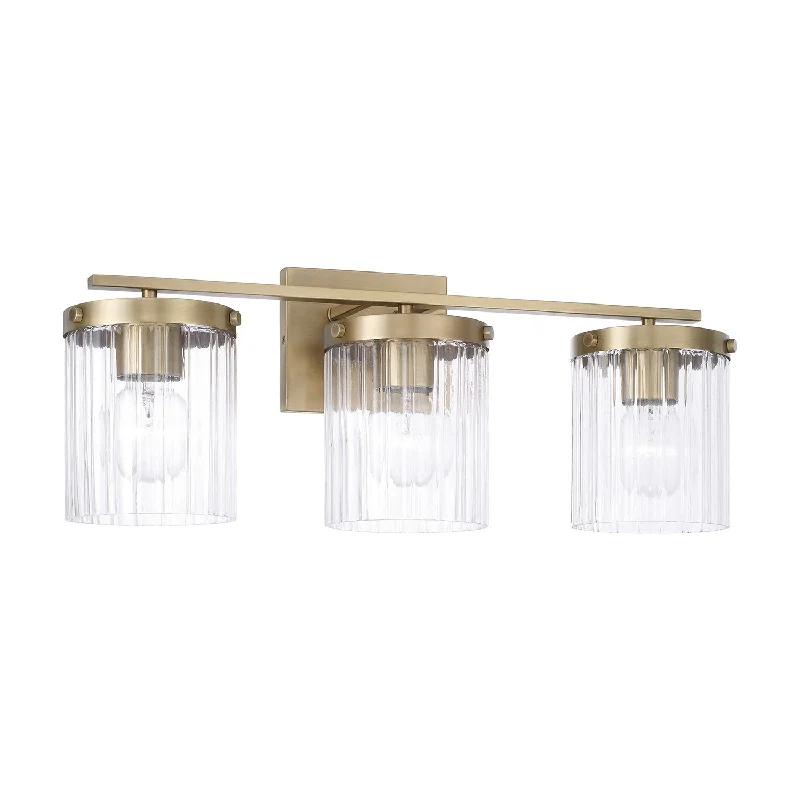 Industrial Pendant Lighting for Machine ShopsVaughn Three Light Vanity