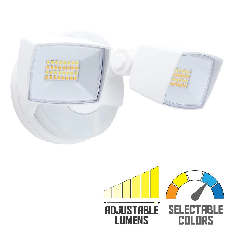 Energy - Efficient Industrial Lighting for Cost - SavingsLED Security Flood Light, Motion Sensor & Dusk to Dawn, 3350 Lumens, 30K/40K/50K, White Energy - Efficient Industrial Lighting for Cost - SavingsLED Security Flood Light, Motion Sensor & Dusk to Dawn, 3350 Lumens, 30K/40K/50K, White