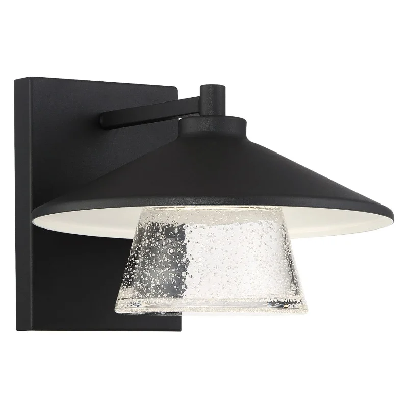 Industrial Lighting for Pharmaceutical ManufacturingSilo 10 in. LED Outdoor Wall Sconce 3000K Black Finish