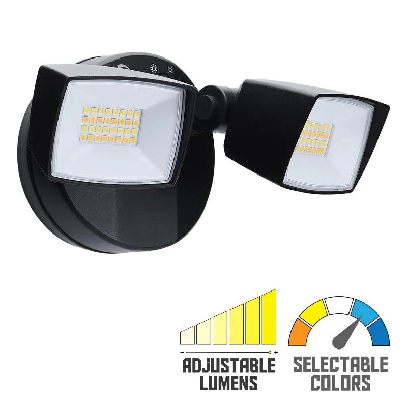 Industrial Task Lighting for Precision WorkstationsLED Security Flood Light, Dusk To Dawn Photocell, 3350 Lumens, 30K/40K/50K, Black Industrial Task Lighting for Precision WorkstationsLED Security Flood Light, Dusk To Dawn Photocell, 3350 Lumens, 30K/40K/50K, Black