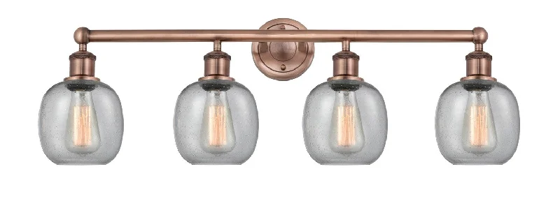 Industrial Exit Sign Lighting for Quick EvacuationEdison Four Light Bath Vanity