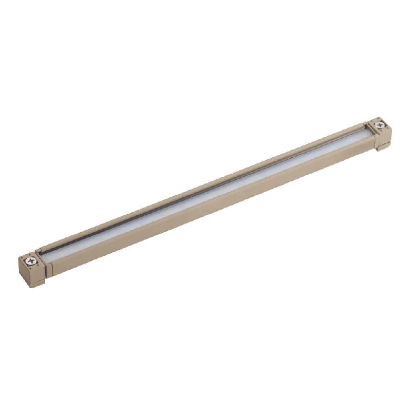 Industrial Area Lighting for Large Open Spaces12V LED 12" Hardscape Light 2700K Sand Aluminum