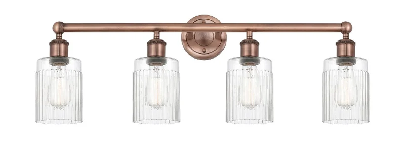 Industrial Task Lighting for Precision WorkstationsEdison Four Light Bath Vanity