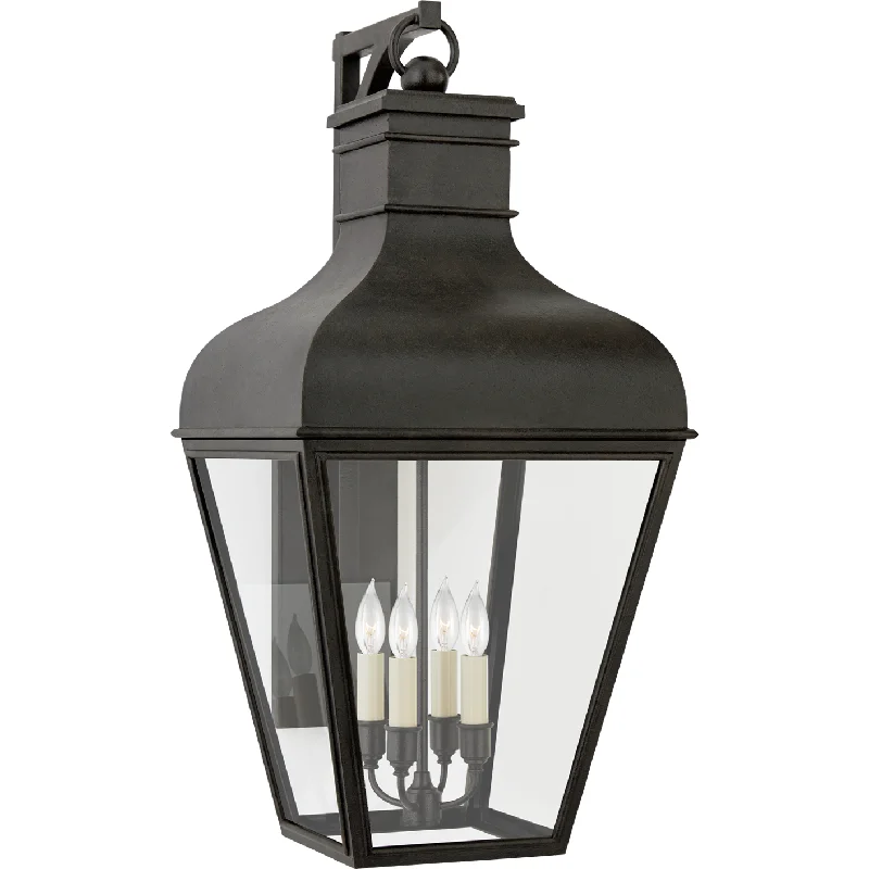 High - lumen track lighting for bright spacesFremont Medium Bracketed Wall Lantern
