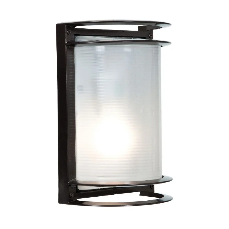 Industrial Lighting for Printing Press FacilitiesNevis 11 In. Outdoor LED Wall Light 1250 Lumens Bronze Finish