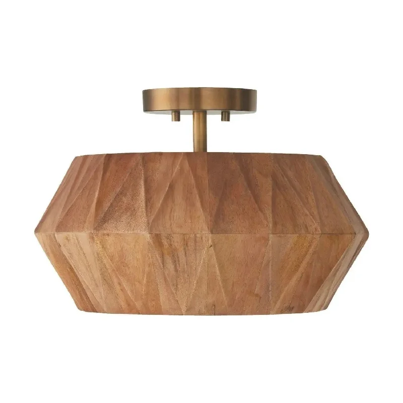 Track lighting with a long - lasting lifespanNadeau Semi-Flush Mount