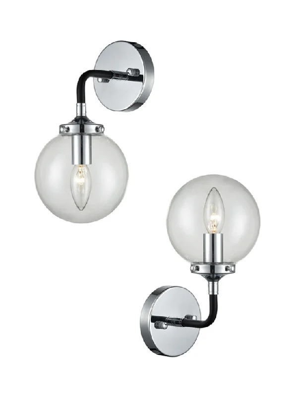 Track lighting for retail window displaysRetract 1 Light Wall Bracket - Black & Silver/Black & Gold Finish