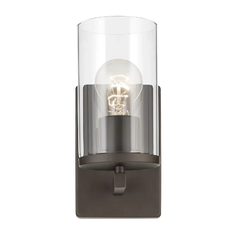 Adjustable Industrial Lighting for Flexible IlluminationCrosby 9" 1-Light Wall Sconce, Bronze Finish