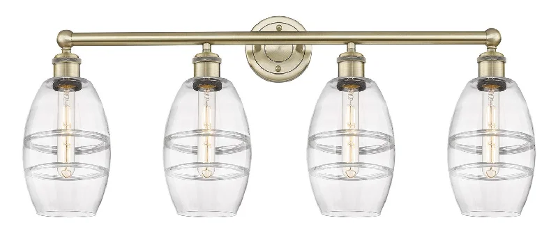 Industrial Task Lighting for Precision WorkstationsEdison Four Light Bath Vanity