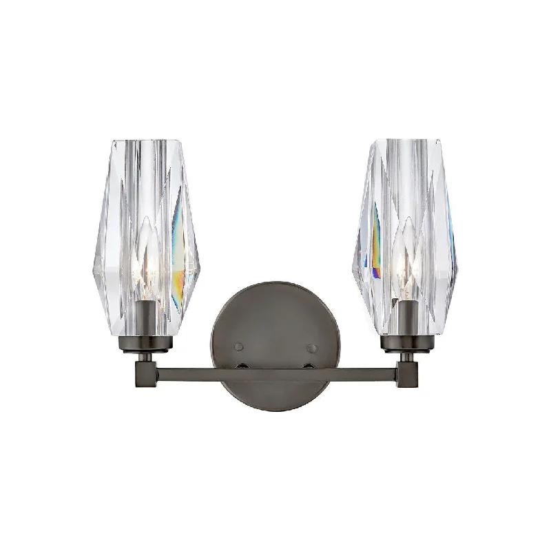 High - lumen track lighting for bright spacesAna Small Two Light Vanity