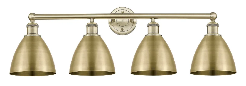 Industrial Flood Lighting for Outdoor Loading DocksEdison Four Light Bath Vanity