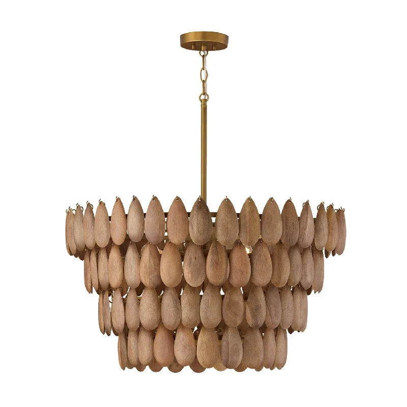 Industrial Lighting for Metal Fabrication ShopsRavi Four Light Pendant
