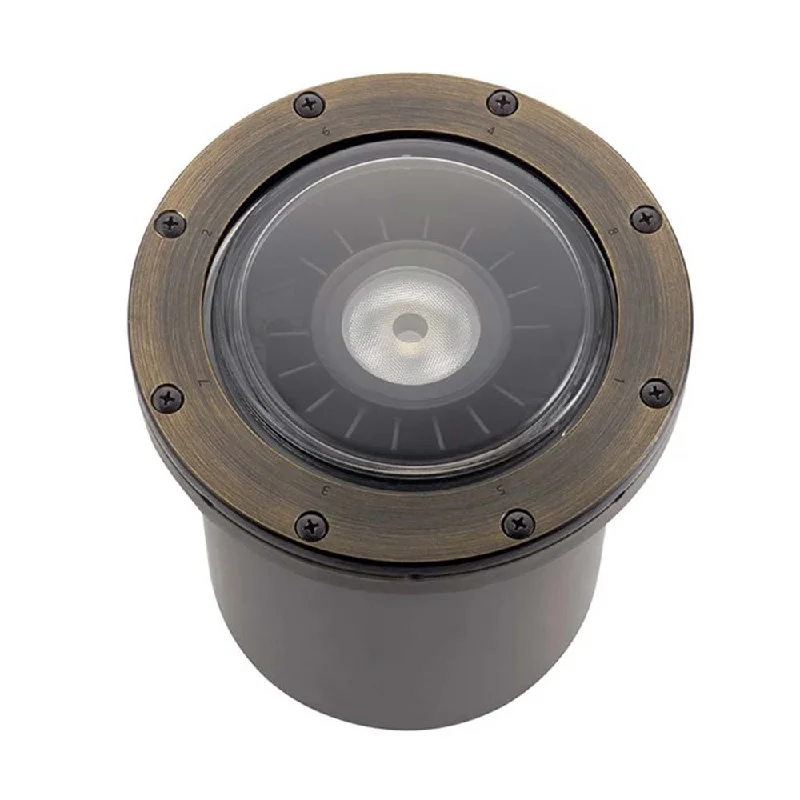 Industrial Lighting with High CRI (Color Rendering Index) for True Color PerceptionVLO LED In-Ground Landscape Light 15 Degree 3000K Centennial Brass