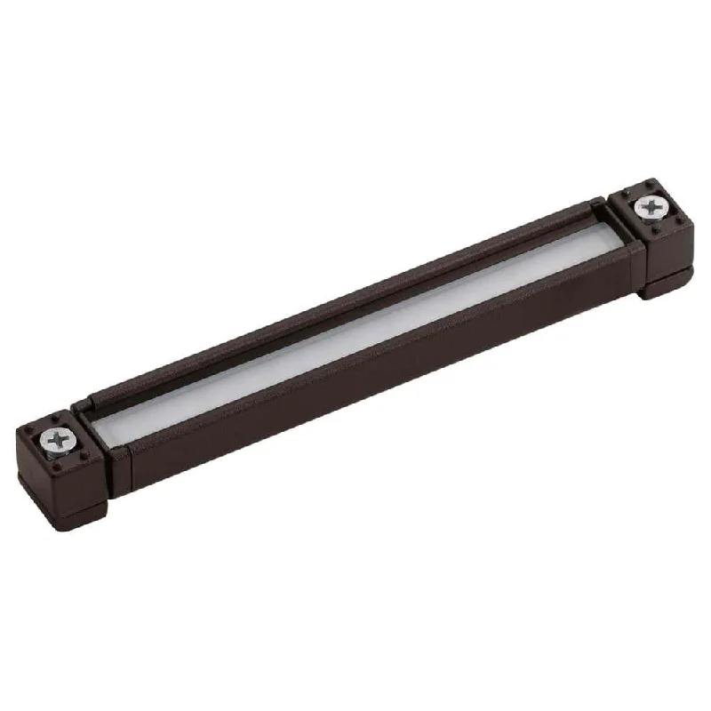 Industrial Lighting for Electronics Manufacturing12V LED 6" Hardscape Light 3000K Textured Architectural Bronze Aluminum