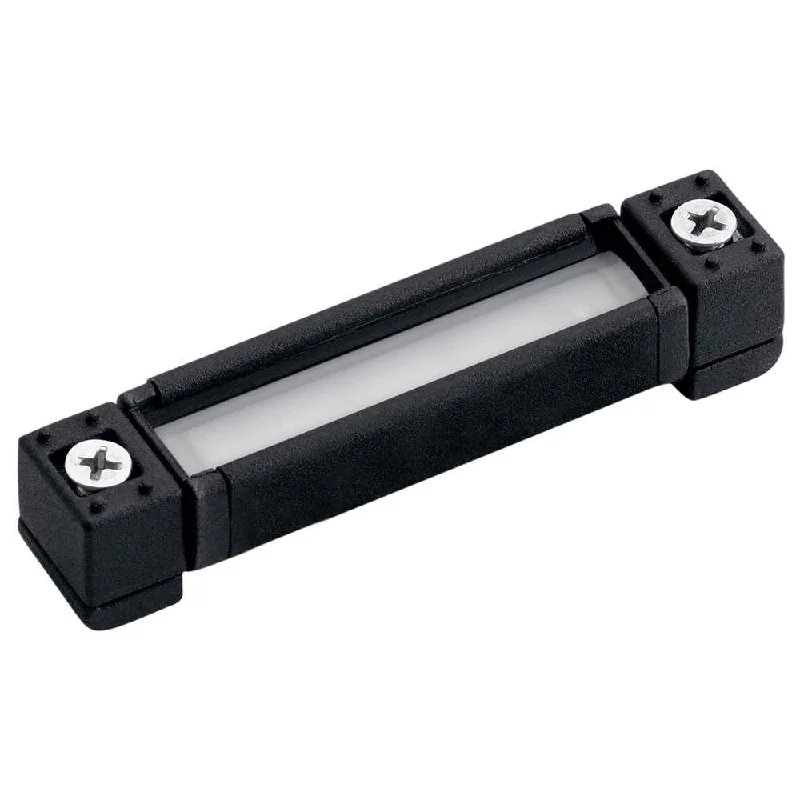 Durable Industrial Lighting for Harsh Environments12V LED 3" Hardscape Light 2700K Textured Black Aluminum