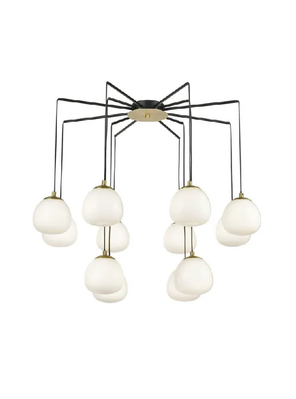 Track lighting for photography studiosDual 12lt Double Height Ceiling Light - Black & Gold Finish Track lighting for photography studiosDual 12lt Double Height Ceiling Light - Black & Gold Finish