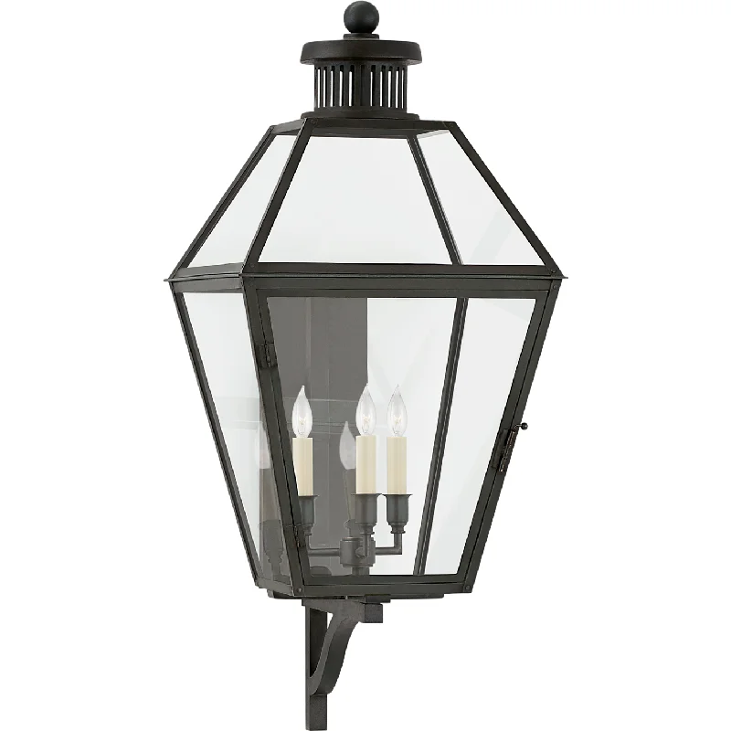 Track lighting for creating a focal pointStratford Medium Bracketed Wall Lantern
