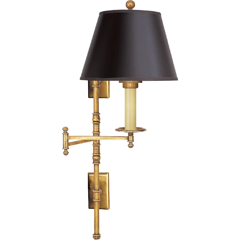 Low - voltage track lighting for safetyDorchester Double Backplate Swing Arm
