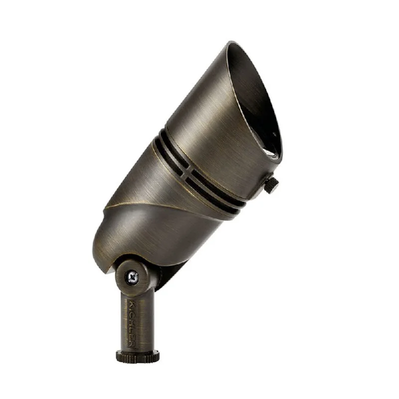 Energy - Efficient Industrial Lighting for Cost - Savings12V Landscape Accent Wide Flood Light 60 Degree 3000K Centennial Brass