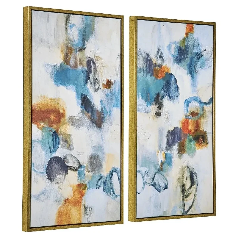 Adjustable track lighting for living roomsCasual Moments Abstract Art, Set/2