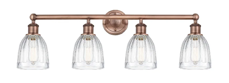 Industrial Ceiling - Mounted Lighting for Assembly PlantsEdison Four Light Bath Vanity Industrial Ceiling - Mounted Lighting for Assembly PlantsEdison Four Light Bath Vanity