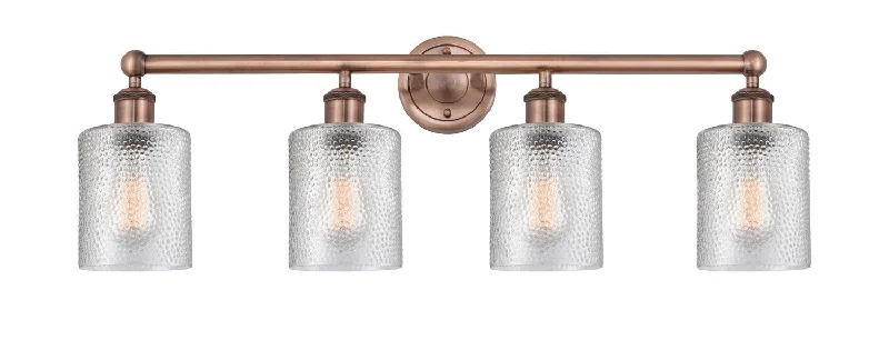 Industrial Exit Sign Lighting for Quick EvacuationEdison Four Light Bath Vanity