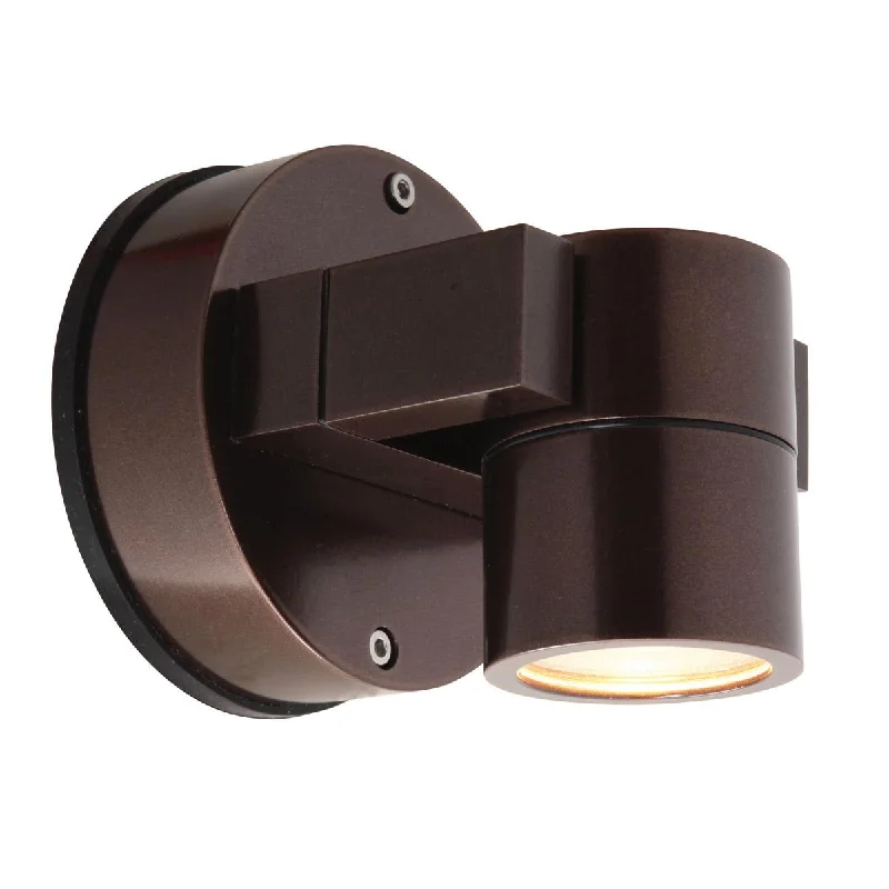 Corrosion - Resistant Industrial Lighting for Coastal FactoriesKO 5 In 1 Light LED Outdoor Cylinder Swing Arm Wall Sconce Bronze Finish