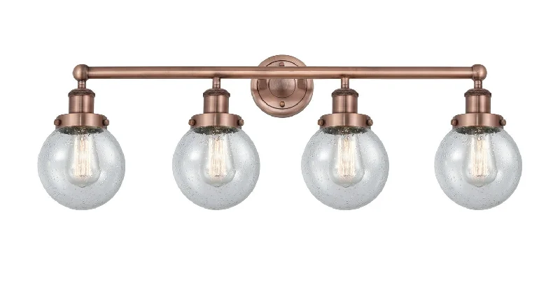 Color - Tunable Industrial Lighting for Special ApplicationsEdison Four Light Bath Vanity Color - Tunable Industrial Lighting for Special ApplicationsEdison Four Light Bath Vanity