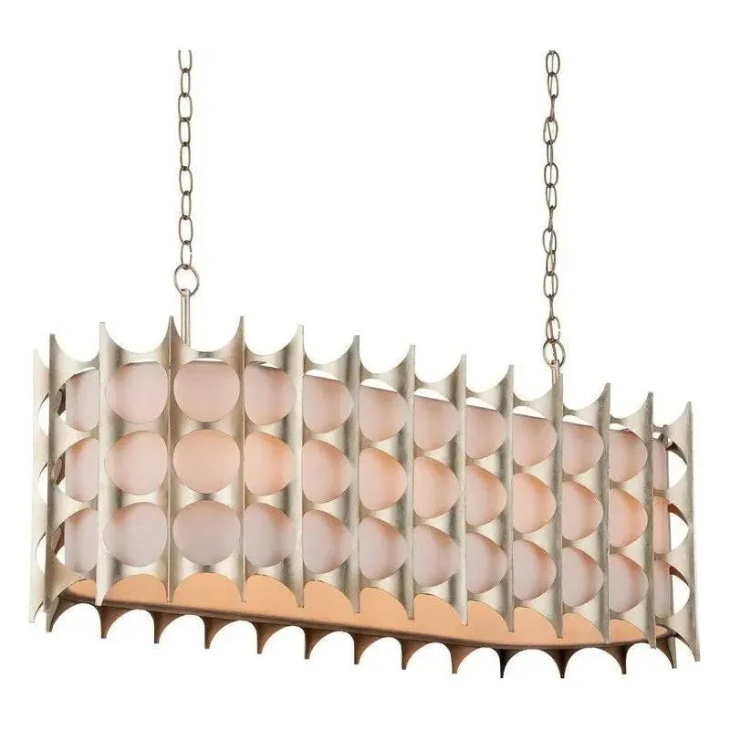 Rustic track lighting for farmhouse decorBardi Linear Chandelier