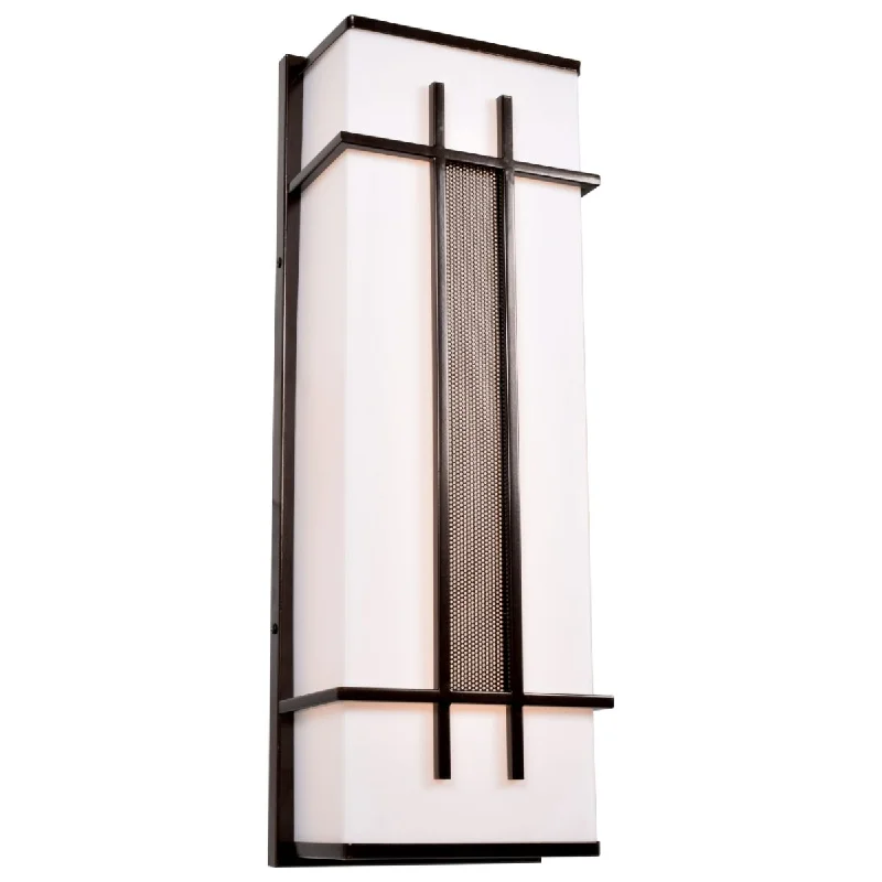 Color - Tunable Industrial Lighting for Special ApplicationsTuxedo 26 In. LED Outdoor Wall Sconce Bronze Finish